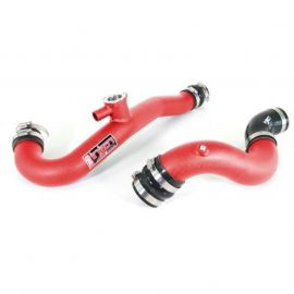 Injen 15-19 Ford Mustang 2.3L EcoBoost Aluminum Intercooler Piping Kit - Wrinkle Red buy in USA