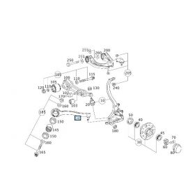 ORIGINAL MERCEDES-BENZ ZUGSTREBE RECHTS TAUSCHTEIL buy in USA