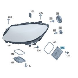 A2228700789 Original Mercedes-Benz Spannungswandler Scheinwerfer C-Klasse 205 buy in USA