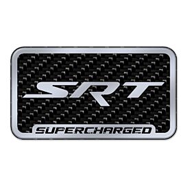 Carbon Fiber SRT Supercharger Badge buy in USA