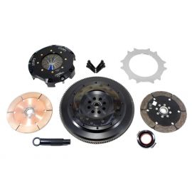 Clutch Masters 17-18 Honda Civic 1.5L Turbo (EX/Si) Race/Street Twin-Disc Clutch Kit w/Alum Flywheel buy in USA