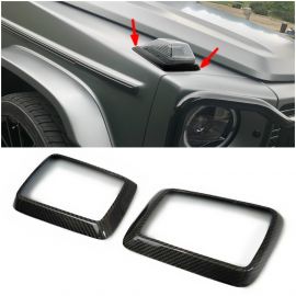 Carbon Fiber Front Side Fender Frames Turn Signals Mercedes G-class W464 2018+ buy in USA