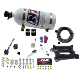 Nitrous Express 4150 4-BBL/Gasoline Nitrous Kit (50-300HP) w/10lb Bottle buy in USA