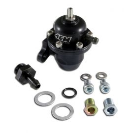 AEM 98-99 Acura CL / 00-05 S2000 / 98-02 Accord / 96-00 Civic Black Adjustable Fuel Pressure Regulat buy in USA