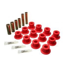 Energy Suspension 07-21 Toyota Tundra Red Rear Leaf Spring Shackle Bushing Set buy in USA