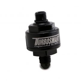 Turbosmart Billet Turbo Oil Feed Filter w/ 44 Micron Pleated Disc AN-4 Male to AN-4 ORB- Black buy in USA