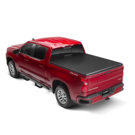 Lund 14-17 Chevy Silverado 1500 Fleetside (5.8ft. Bed) Hard Fold Tonneau Cover - Black buy in USA