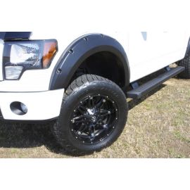 Lund 07-14 GMC Sierra 2500 RX-Rivet Style Textured Elite Series Fender Flares - Black (4 Pc.) buy in USA