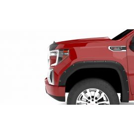 Lund 19-22 GM Silverado/Sierra RX-Flat Smooth Elite Series Fender Flares w/Black Bolts - Black 4pc buy in USA