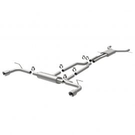 MagnaFlow 07 Audi Q7 V8 4.2L Dual Split Rear Exit Stainless Cat-Back Perf Exhaust buy in USA