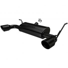 MagnaFlow 07-17 Jeep Wrangler JK 3.8/3.6L Dual Split Rear Exit Black Axle-Back Exhaust buy in USA