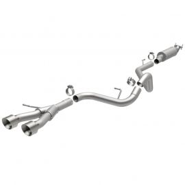 MagnaFlow 13 Hyundai Veloster 1.6L Turbo Dual Center Rear Exit Stainless Cat Back Perf Exhaust buy in USA