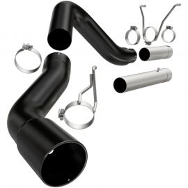 MagnaFlow 07-10 Dodge 2500/3500 409 SS DPF Back 5in Single Exit Exhaust- Black buy in USA