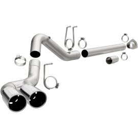 MagnaFlow 08-17 Ford F-250/F-350/F-450 4.6L/6.7 DPF-Back SS 4in Dual Single Passenger Side Rear Exit buy in USA