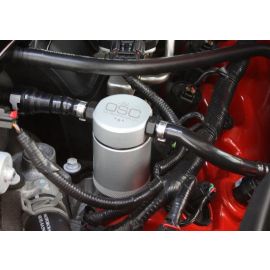 J&L 05-10 Ford Mustang GT/Bullitt/Saleen Driver Side Oil Separator 3.0 - Clear Anodized buy in USA