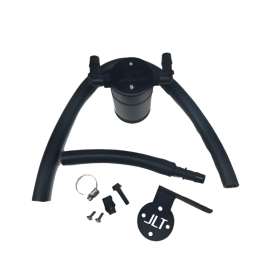 J&L 11-23 Dodge Charger SRT 6.4L Hemi Passenger Side Oil Separator 3.0 - Black Anodized buy in USA