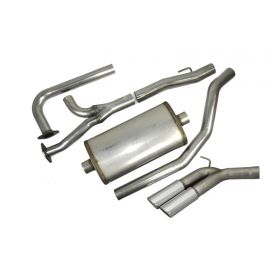 JBA 04-20 Nissan Titan 5.6L 409SS Pass Side Dual Exit Cat-Back Exhaust buy in USA