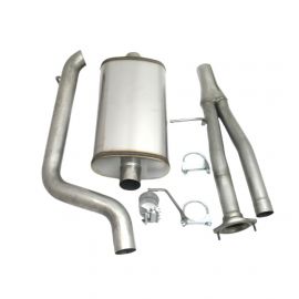 JBA 03-06 Hummer H2 6.0L 409SS Single Rear Exit Cat-Back Exhaust buy in USA