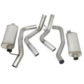 JBA 01-06 Chevrolet Silverado 2500/3500 HD 6.0/8.1L 409SS Pass Side Dual Exit Cat-Back Exhaust buy in USA