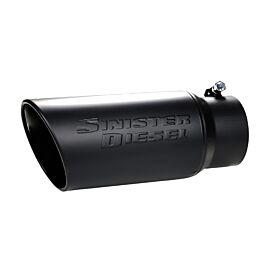 Sinister Diesel Universal Black Ceramic Coated Stainless Steel Exhaust Tip (4in to 5in) buy in USA