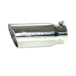 Sinister Diesel Universal Polished 304 Stainless Steel Exhaust Tip (4in to 5in) buy in USA