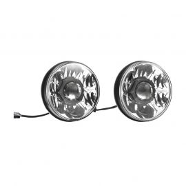 KC HiLiTES 07-18 Jeep JK (Not for Rubicon/Sahara) 7in. Gravity LED Pro DOT Headlight (Pair Pack Sys) buy in USA