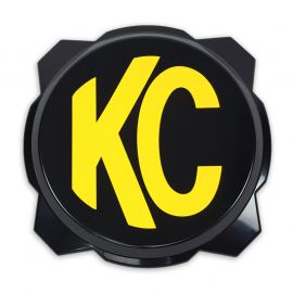 KC HiLiTES 6in. Hard Cover for Gravity Pro6 LED Lights (Single) - Black w/Yellow KC Logo buy in USA