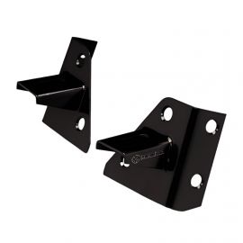 KC HiLiTES 86-95 Jeep YJ Windshield Hinge Light Mount Bracket Set (Pair) - Black buy in USA