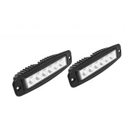 Westin Single Row 6 x 3W Bridgelux w/terminated wiring (set of 2) - Black buy in USA