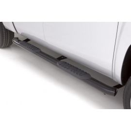 Lund 15-18 Ford F-150 Std. Cab 4in. Oval Curved Steel Nerf Bars - Black buy in USA