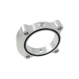 Torque Solution Throttle Body Spacer (Silver): 2013+ Hyundai Genesis Coupe 2.0T buy in USA