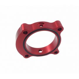 Torque Solution Throttle Body Spacer (Red): 13+ Hyundai Genesis 2.0T buy in USA