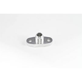 Torque Solution Billet Oil Drain Flange w/ Integrated -10 Flare: Universal T3/T4 & PTE Turbos buy in USA