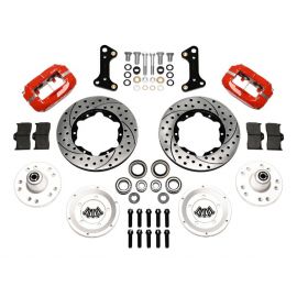 Wilwood Forged Dynalite Front Kit 11.00in Drill-Red 67-69 Camaro 64-72 Nova Chevelle buy in USA