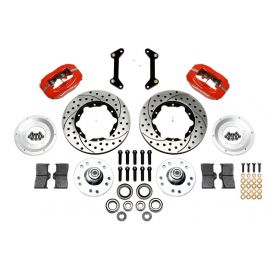 Wilwood Forged Dynalite Front Kit 11.00in Drilled Red 79-87 GM G Body buy in USA