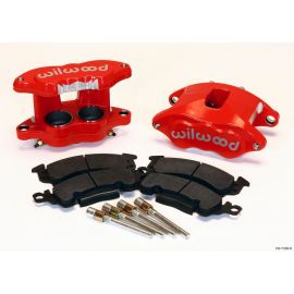 Wilwood D52 Front Caliper Kit - Red 2.00 / 2.00in Piston 1.28in Rotor buy in USA