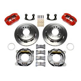 Wilwood Dynapro Low-Profile 11.00in P-Brake Kit - Red New Big Ford 2.50in Offset buy in USA