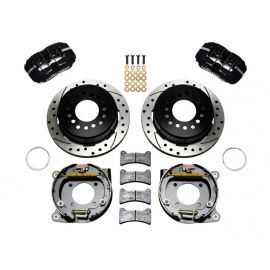 Wilwood Dynapro Low-Profile 11.00in P-Brake Kit Drilled Chevy 12 Bolt 2.75in Off w/ C-Clips buy in USA