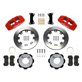 Wilwood Dynapro 6 Front Hat Kit 12.19in Red 2011 Fiesta buy in USA