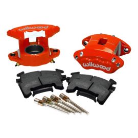 Wilwood D154 Front Caliper Kit - Red 2.50in Piston 1.04in Rotor buy in USA