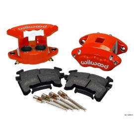 Wilwood D154 Front Caliper Kit - Red 1.62 / 1.62in Piston 1.04in Rotor buy in USA