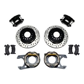 Wilwood D154 P/S Park Brake Kit Drilled Chevy C-10 2.42 Offset 5-lug buy in USA