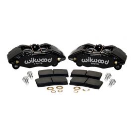 Wilwood DPHA Front Caliper & Pad Kit Black Honda / Acura w/ 262mm OE Rotor buy in USA