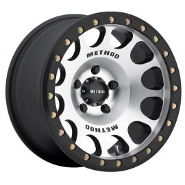 Method MR105 Beadlock 17x9 -38mm Offset 5x5 71.5mm CB Machined w/Matte Black Ring Wheel buy in USA