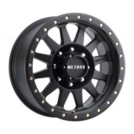 Method MR304 Double Standard 18x9 -12mm Offset 8x6.5 130.81mm CB Matte Black Wheel buy in USA