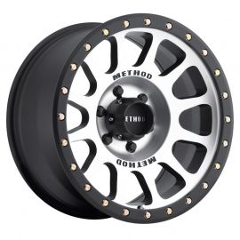 Method MR305 NV 16x8 0mm Offset 6x5.5 108mm CB Machined/Black Street Loc Wheel buy in USA