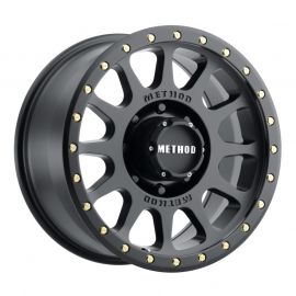 Method MR305 NV 17x8.5 0mm Offset 8x6.5 130.81mm CB Matte Black Wheel buy in USA