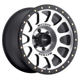 Method MR305 NV 18x9 0mm Offset 6x5.5 108mm CB Machined/Black Street Loc Wheel buy in USA