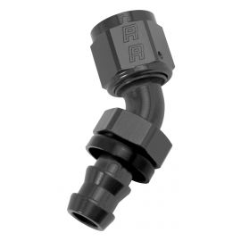 Russell Performance -6 AN Twist-Lok 45 Degree Hose End (Black) buy in USA