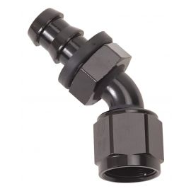 Russell Performance -10 AN Twist-Lok 45 Degree Hose End (Black) buy in USA